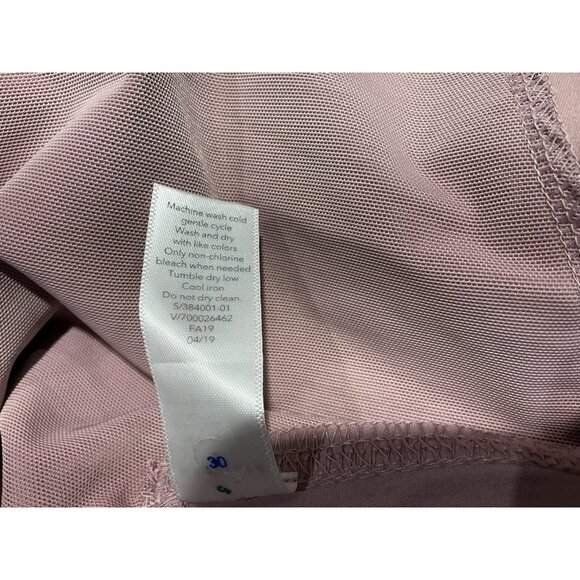Athleta Attitude Pant Size 6 Pink Drawstring Pockets Rouching Casual Gym Jogger - Picture 7 of 8